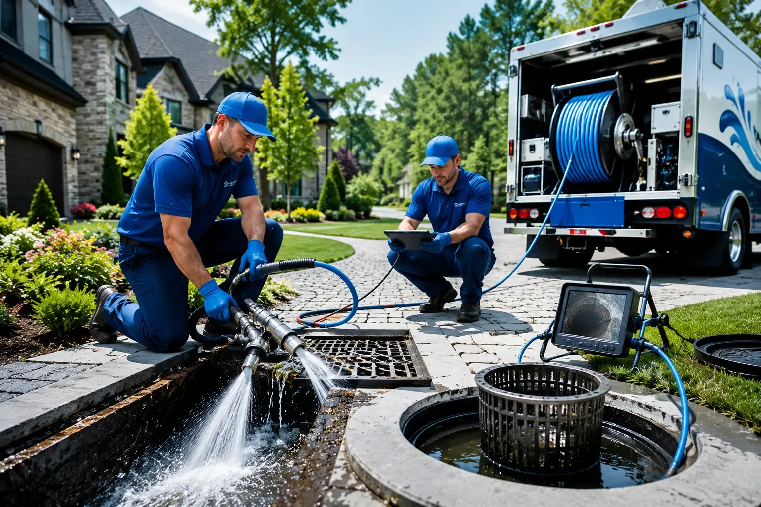 Local outdoor drain cleaning professionals in Elton, PA