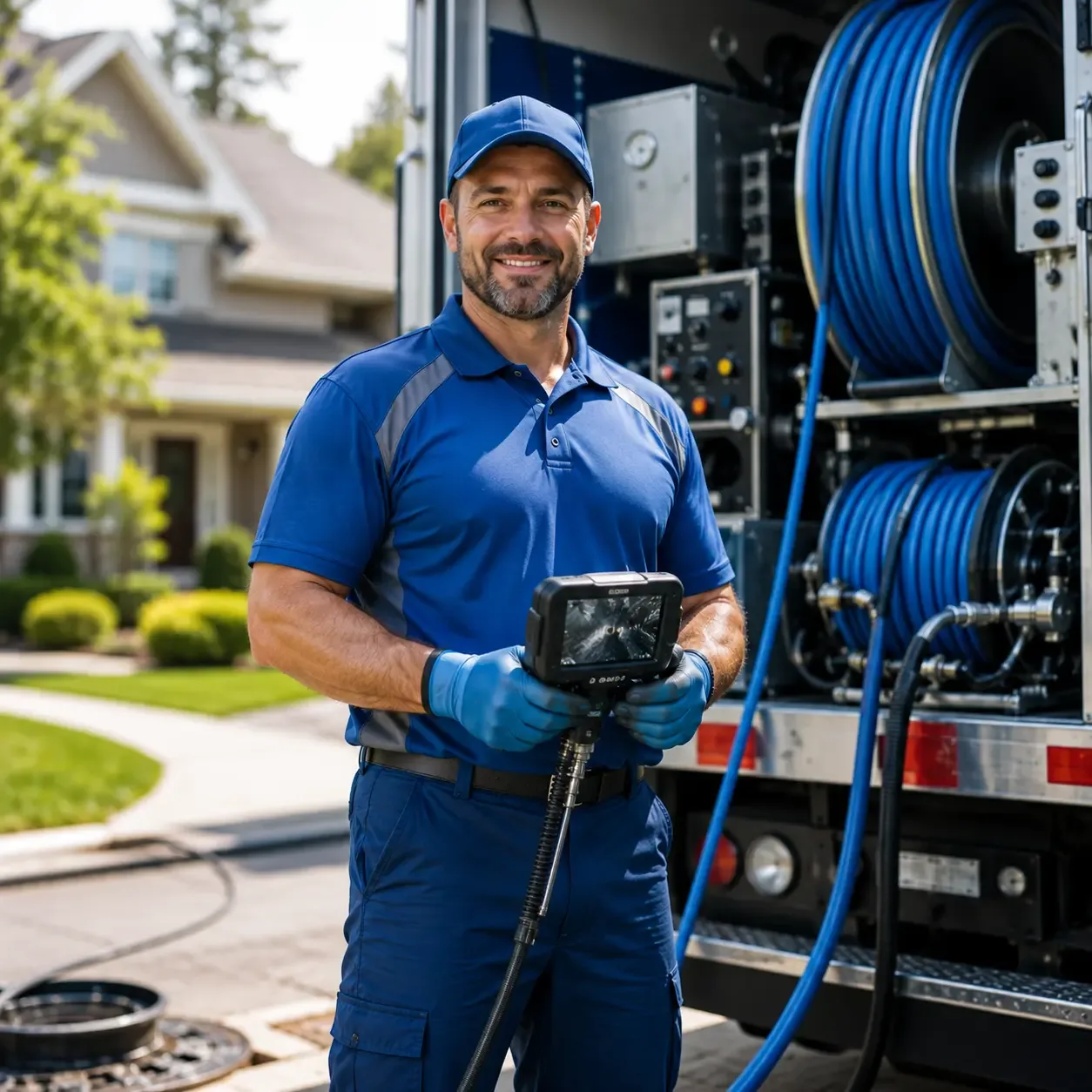 Local outdoor drain cleaning specialists in Elton, PA
